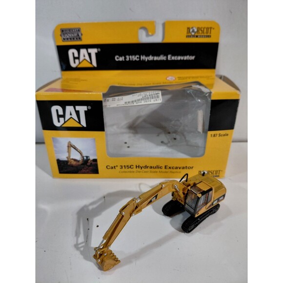 Norscot 55107 HO 1:87 Die Cast Caterpillar 315C Hydraulic Excavator w/Box - Picture 1 of 7